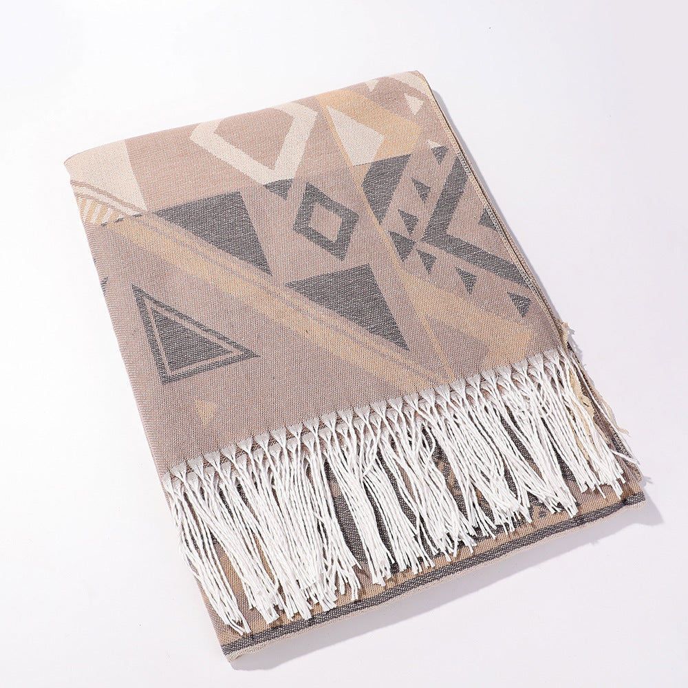 Thickened Cashmere Scarf