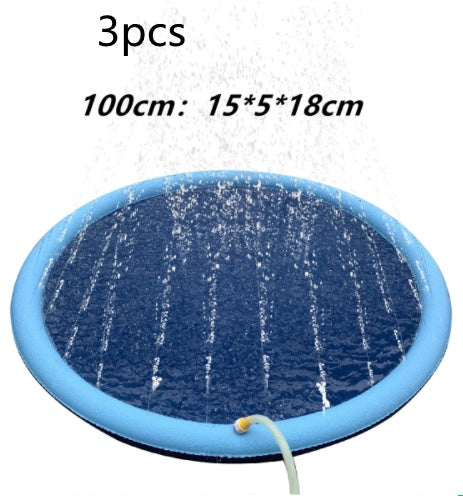 Non-Slip Splash Pad for Kids & Pets