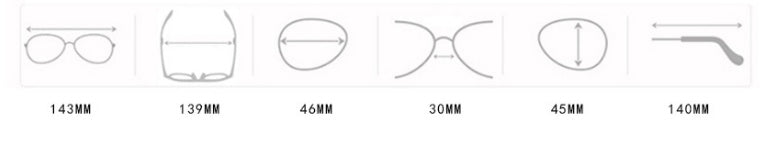 Cat eye sunglasses