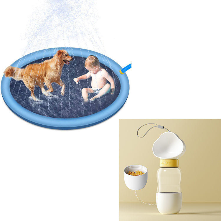 Non-Slip Splash Pad for Kids & Pets