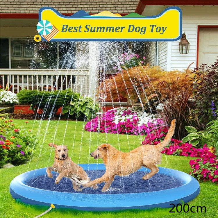 Non-Slip Splash Pad for Kids & Pets