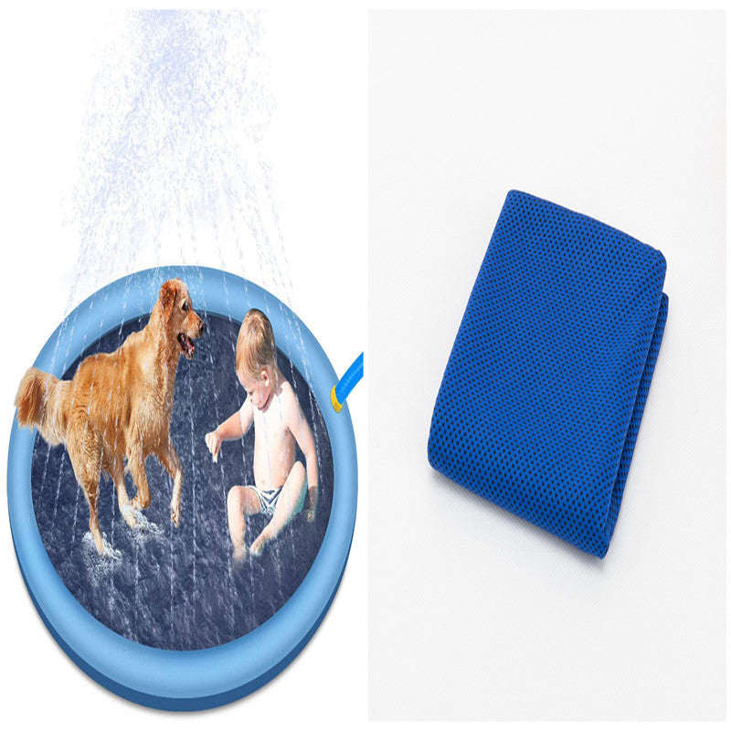 Non-Slip Splash Pad for Kids & Pets