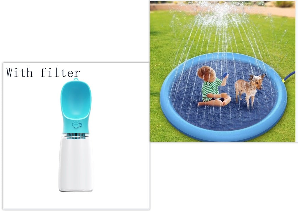 Non-Slip Splash Pad for Kids & Pets