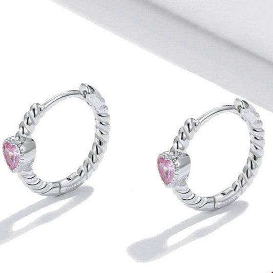 Platinum-plated Earrings