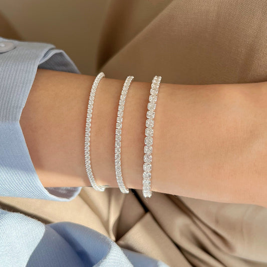 Diamond Inlaid Zircon Bracelet