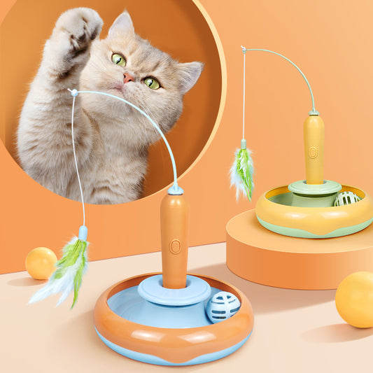 2 In 1 Interactive Cat Toy