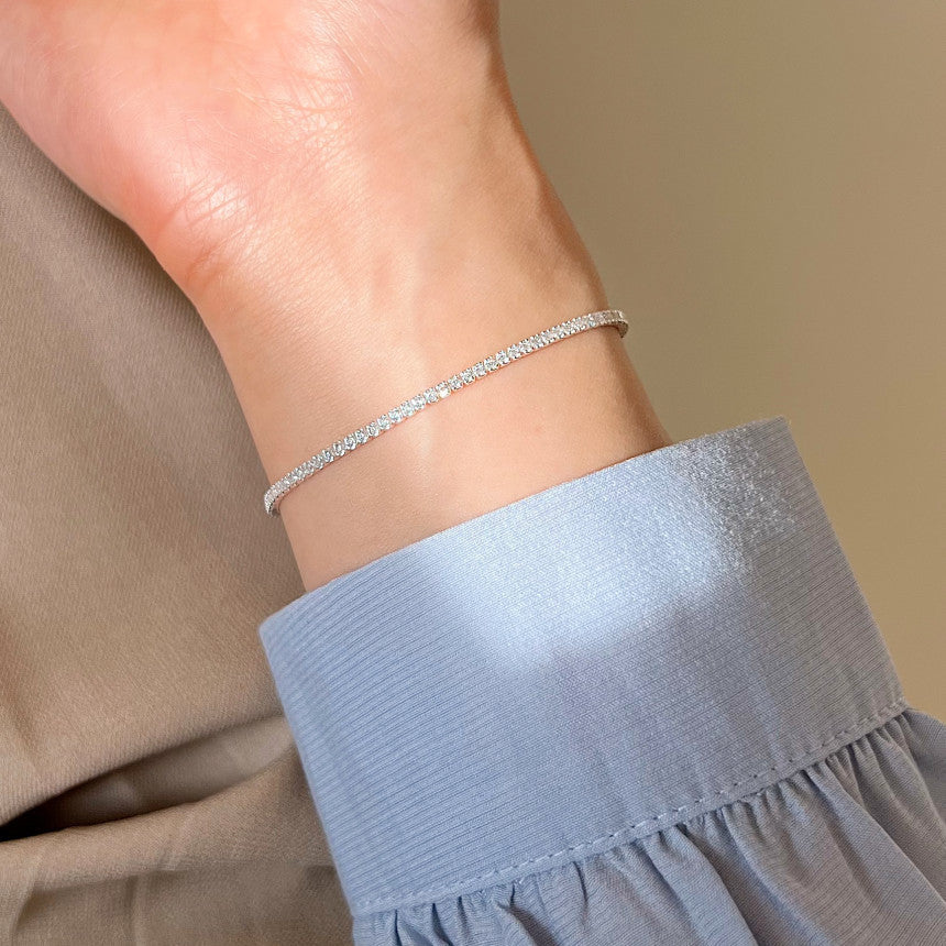Diamond Inlaid Zircon Bracelet